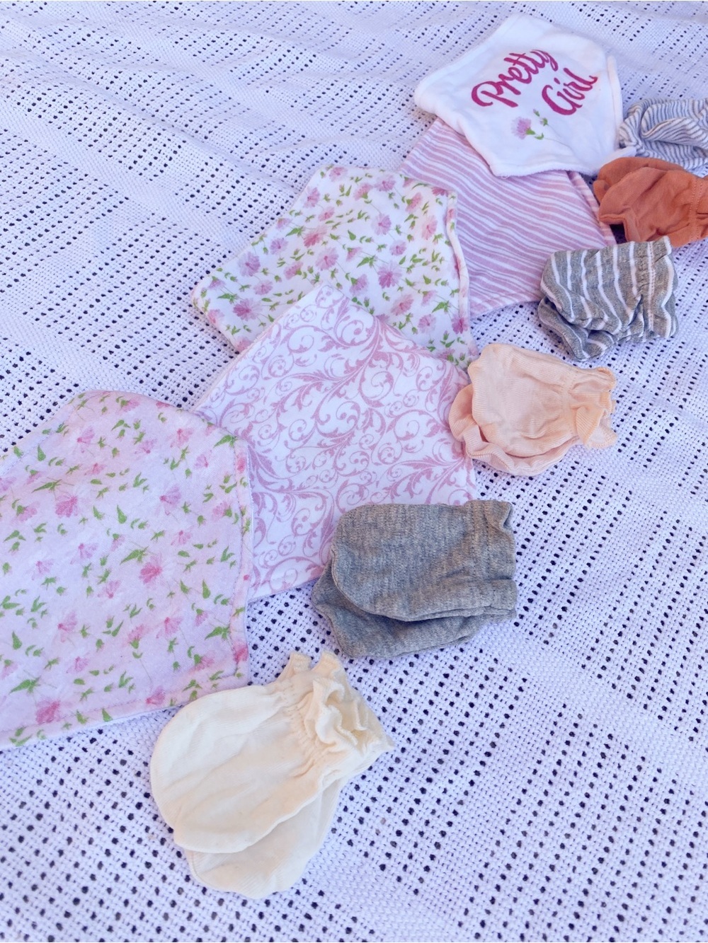 Baby Girls Summertime Bundle | 100% Cotton Capsule Wardrobe 0-3 Months - Picture 6 of 7